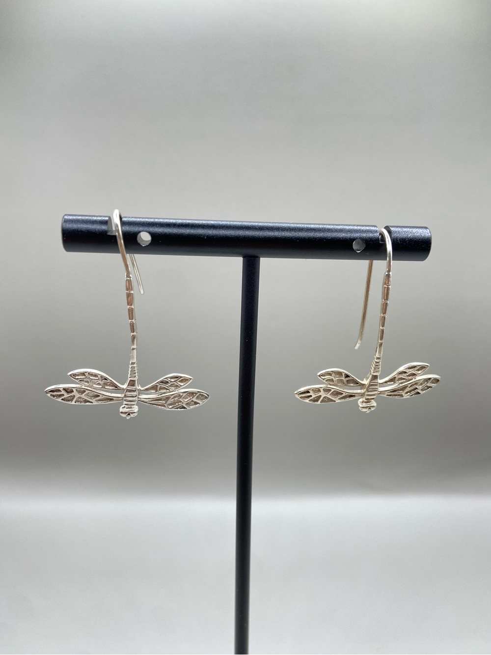 Sterling Silver Dragonfly Earrings